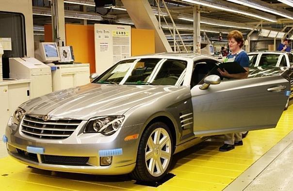 Endkontrolle des Chrysler Crossfire bei Karmann. Foto: Auto-Reporter/Karmann